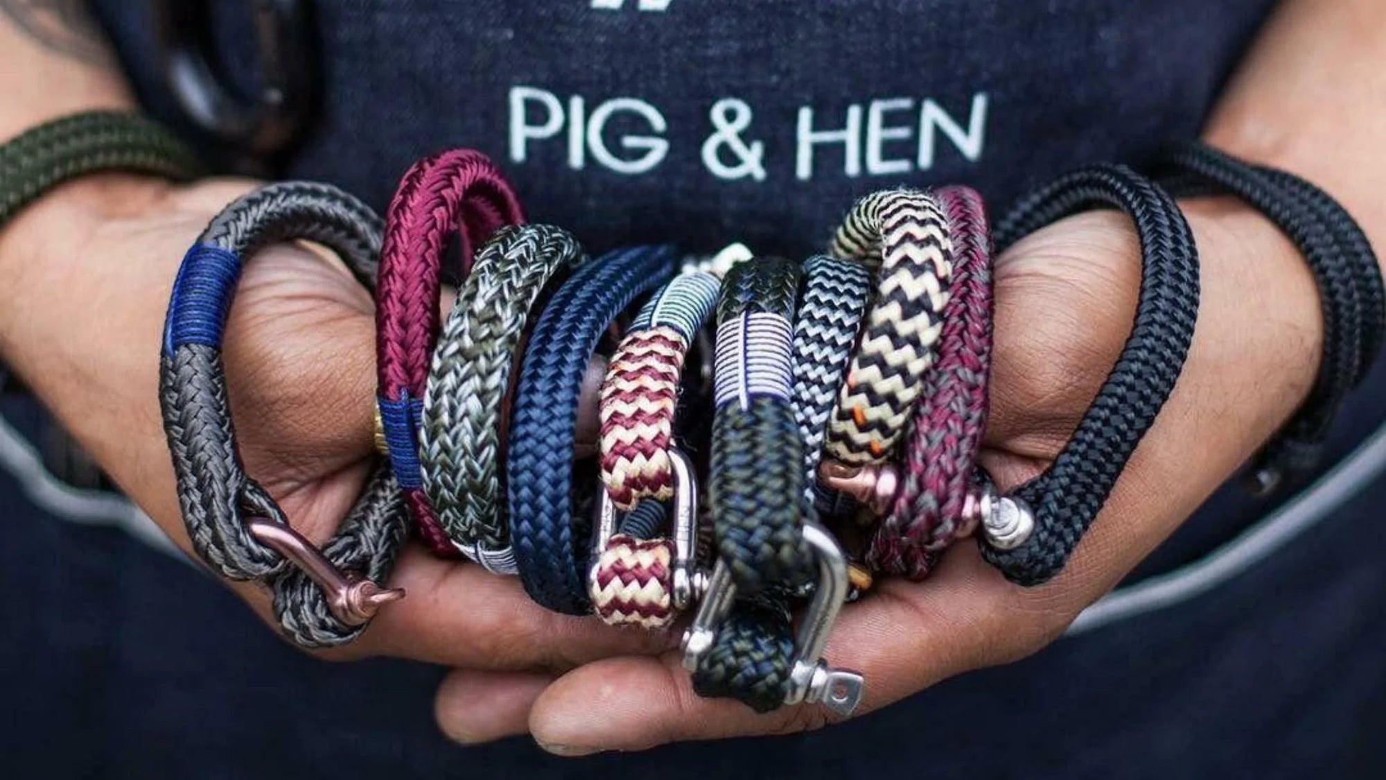 pig and hen bracelets