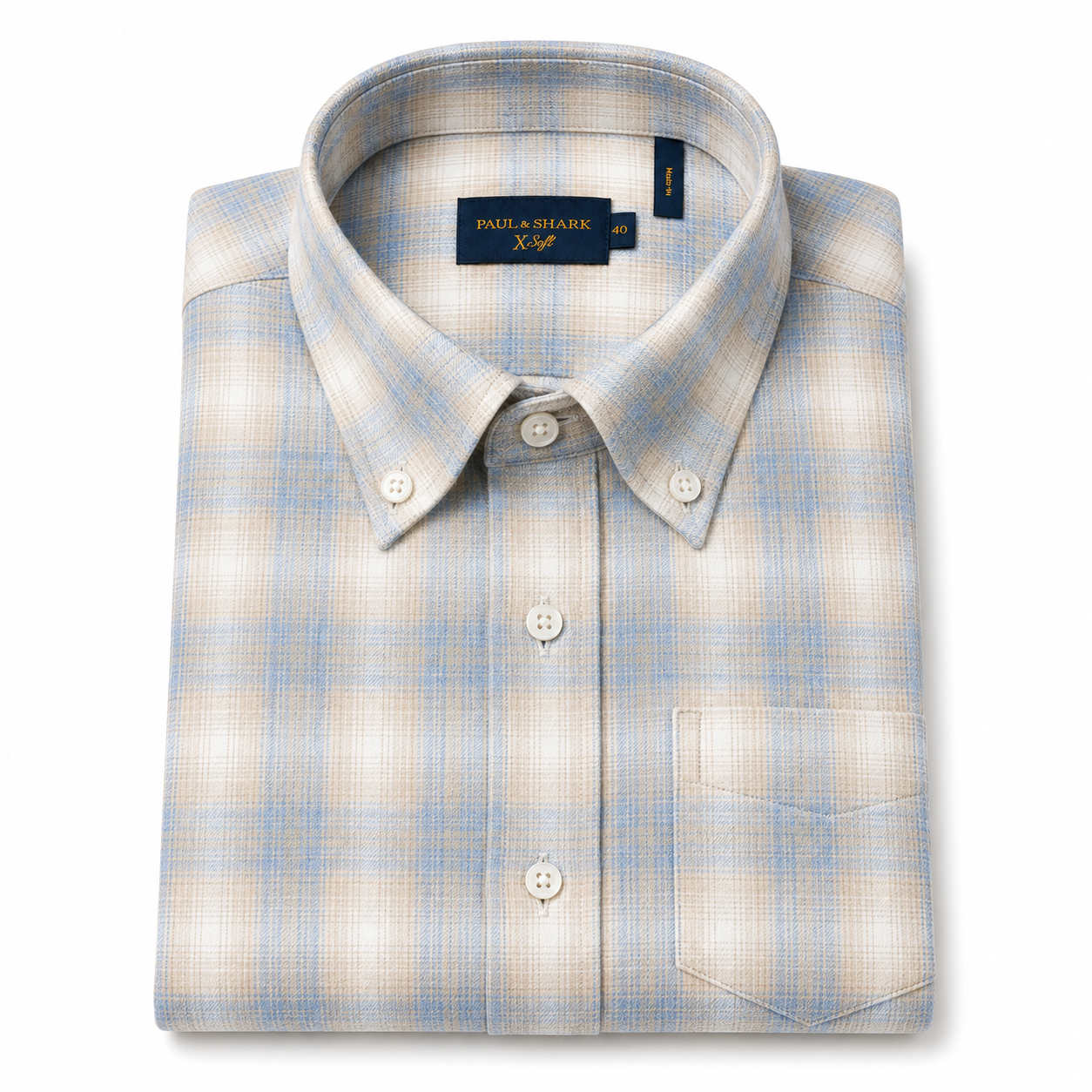 X-Soft Cotton Lyocell Shirt - Buffalo Check