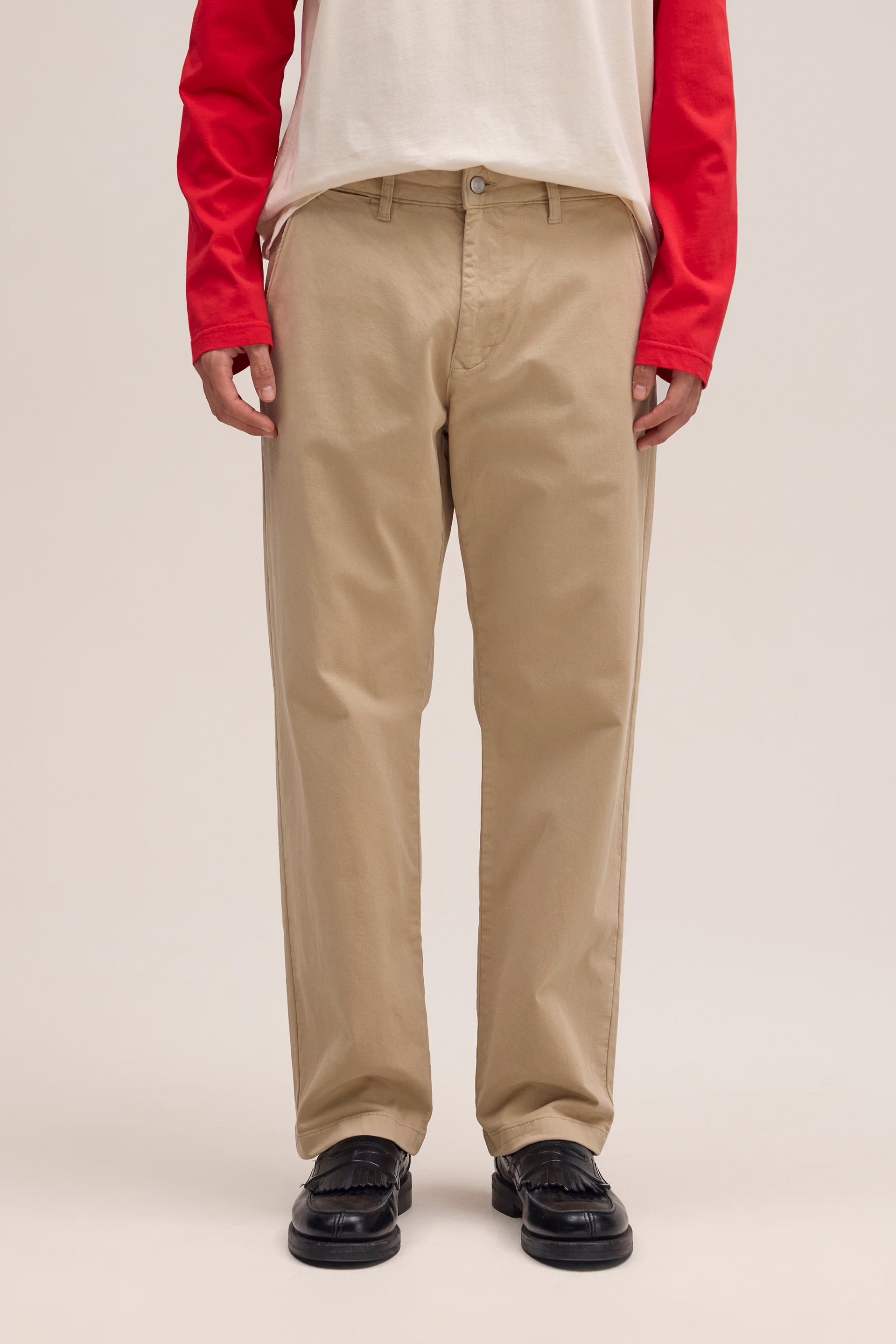 Aden Straight Leg Chino - Khaki Beige | NN.07 – Q. Contrary