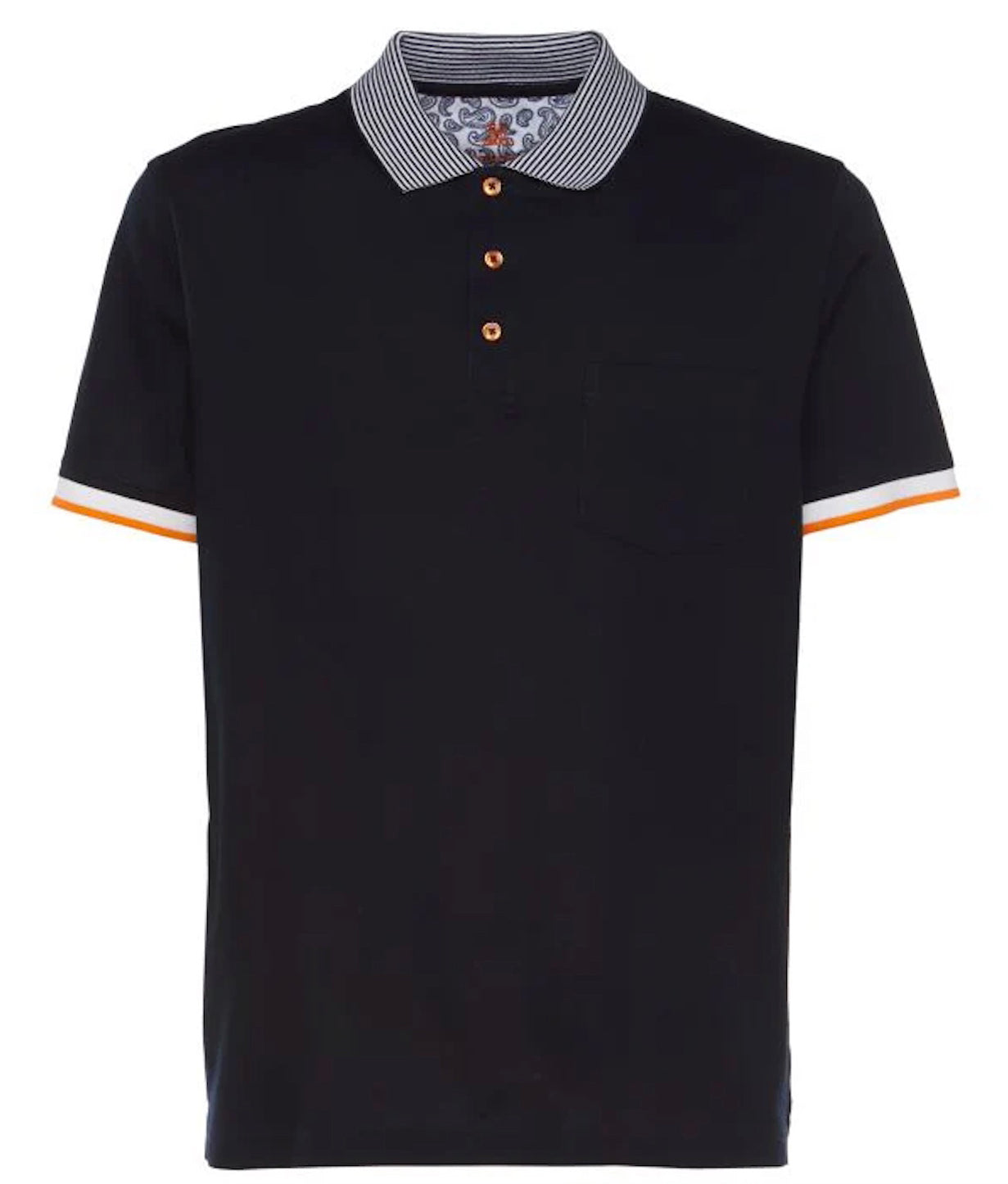 Navy Tipped Polo