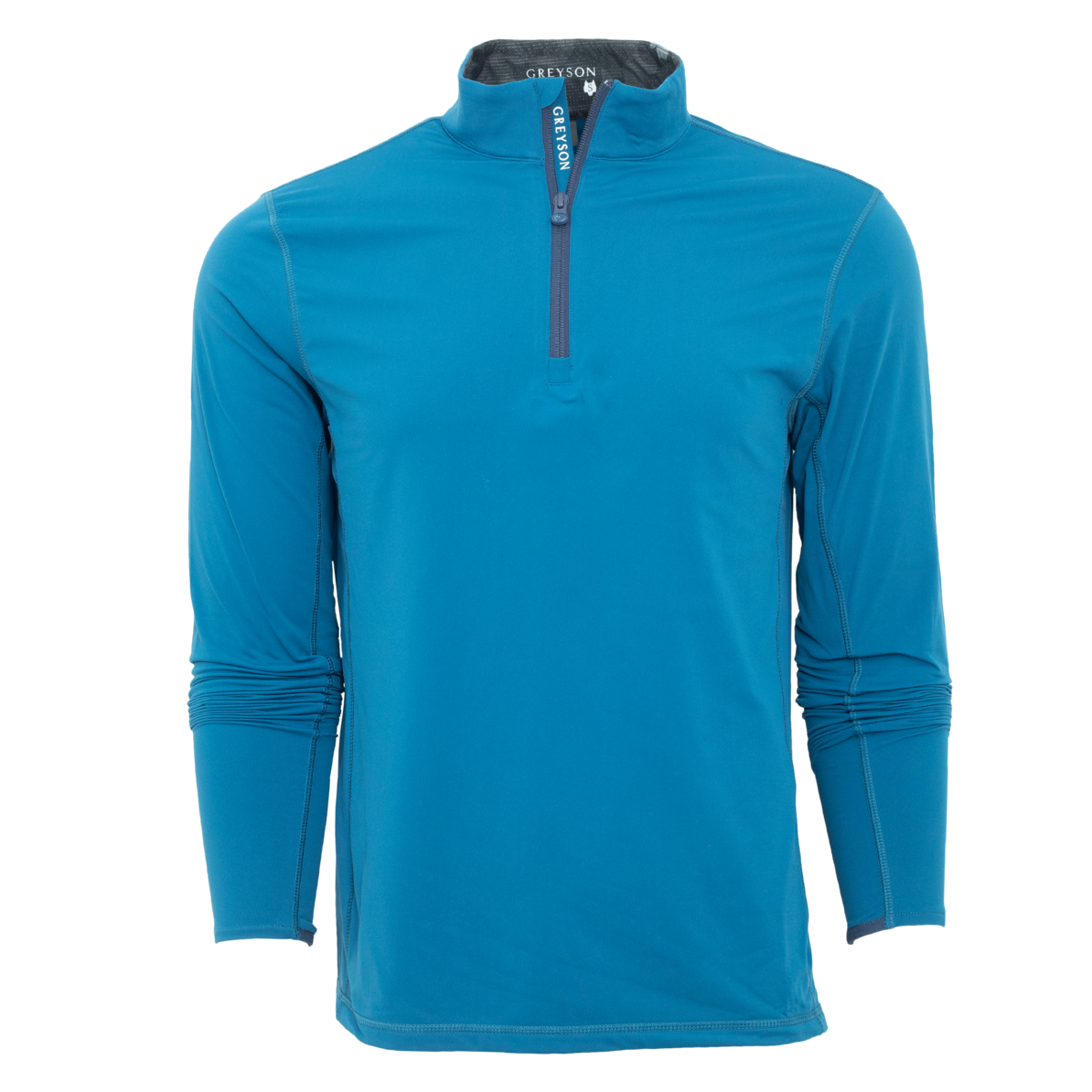 GREYSON グレイソン Tate 1/4 Zip Maltese Blue Greyson Tate Quarter Zip - Maltese Blue – HGVGolfStore.com