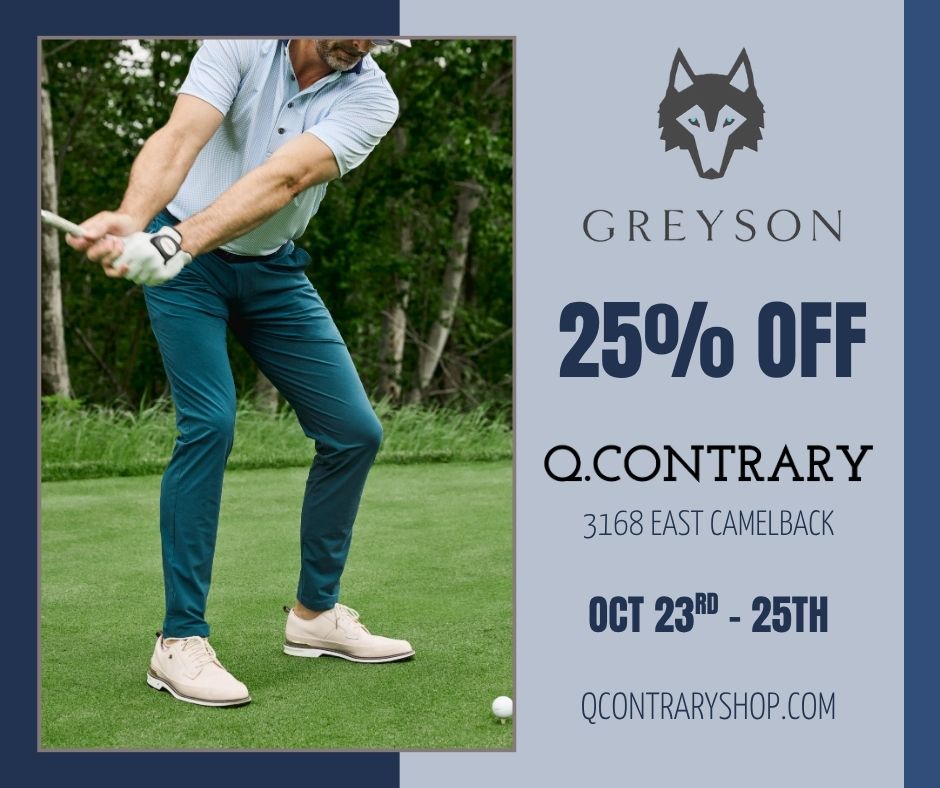 Greyson Clothiers x Q. Contrary Shopping Event