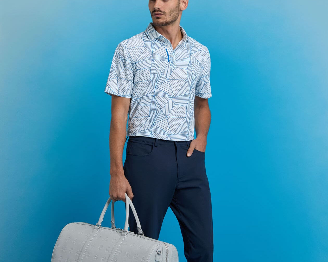 Bold, Patterned Polos to Elevate Your Golf Style