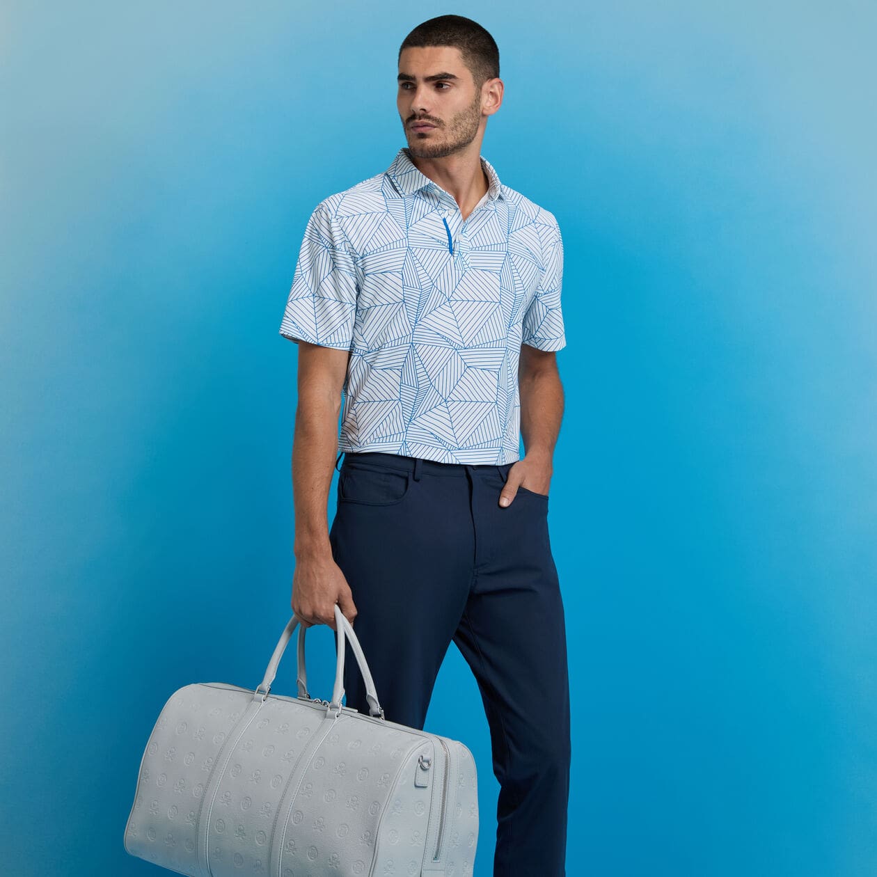 Bold, Patterned Polos to Elevate Your Golf Style