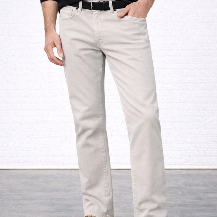 Jimmy Excel Tw Slim Straight Putty Fidelity Denim