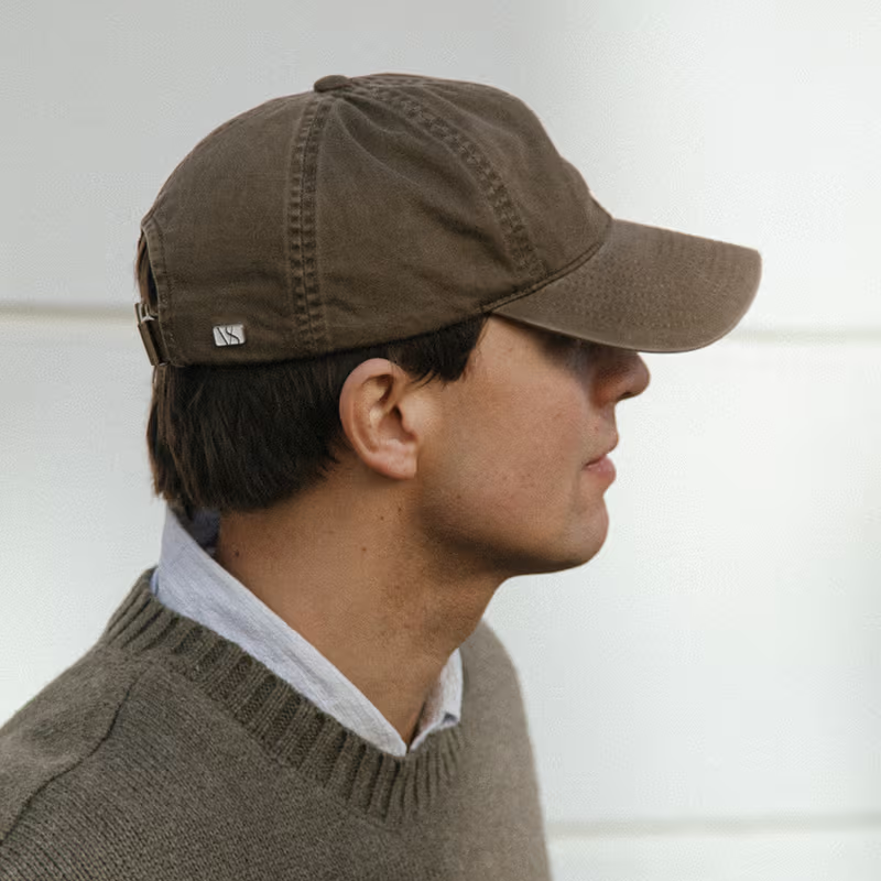 Legacy Soft Washed Cotton Cap Beige Varsity Headwear