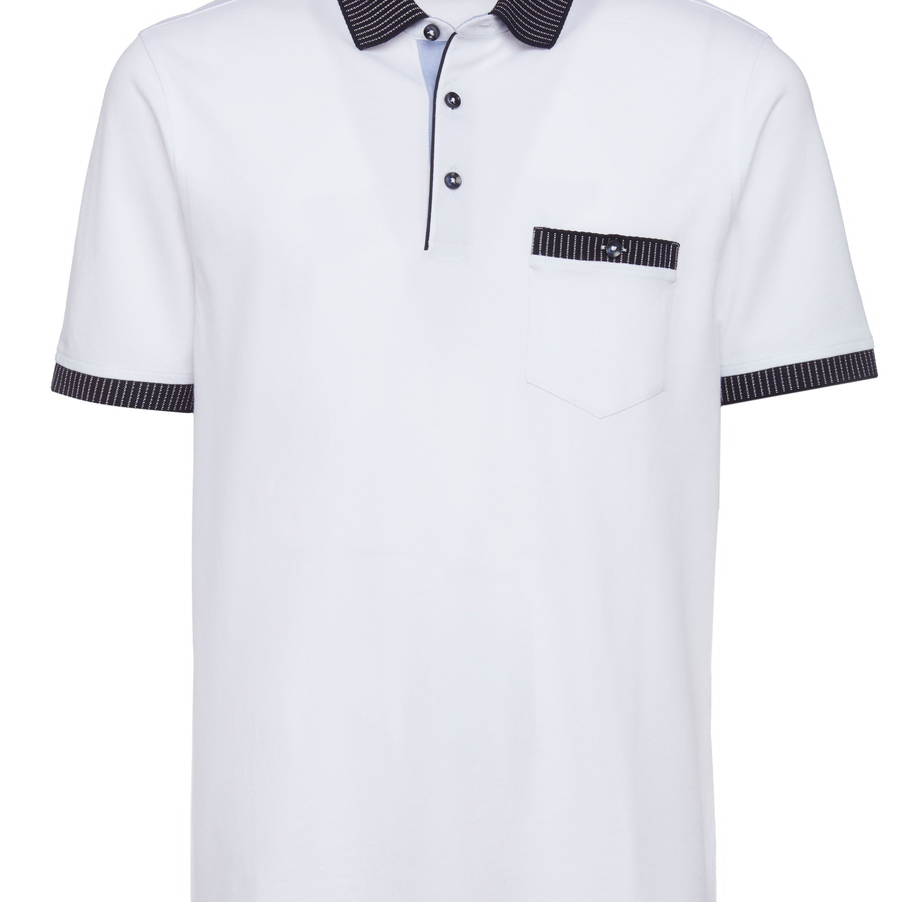montechiaro navy modern polo