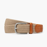Braided Belt - Medium Brown | Mizzen+Main