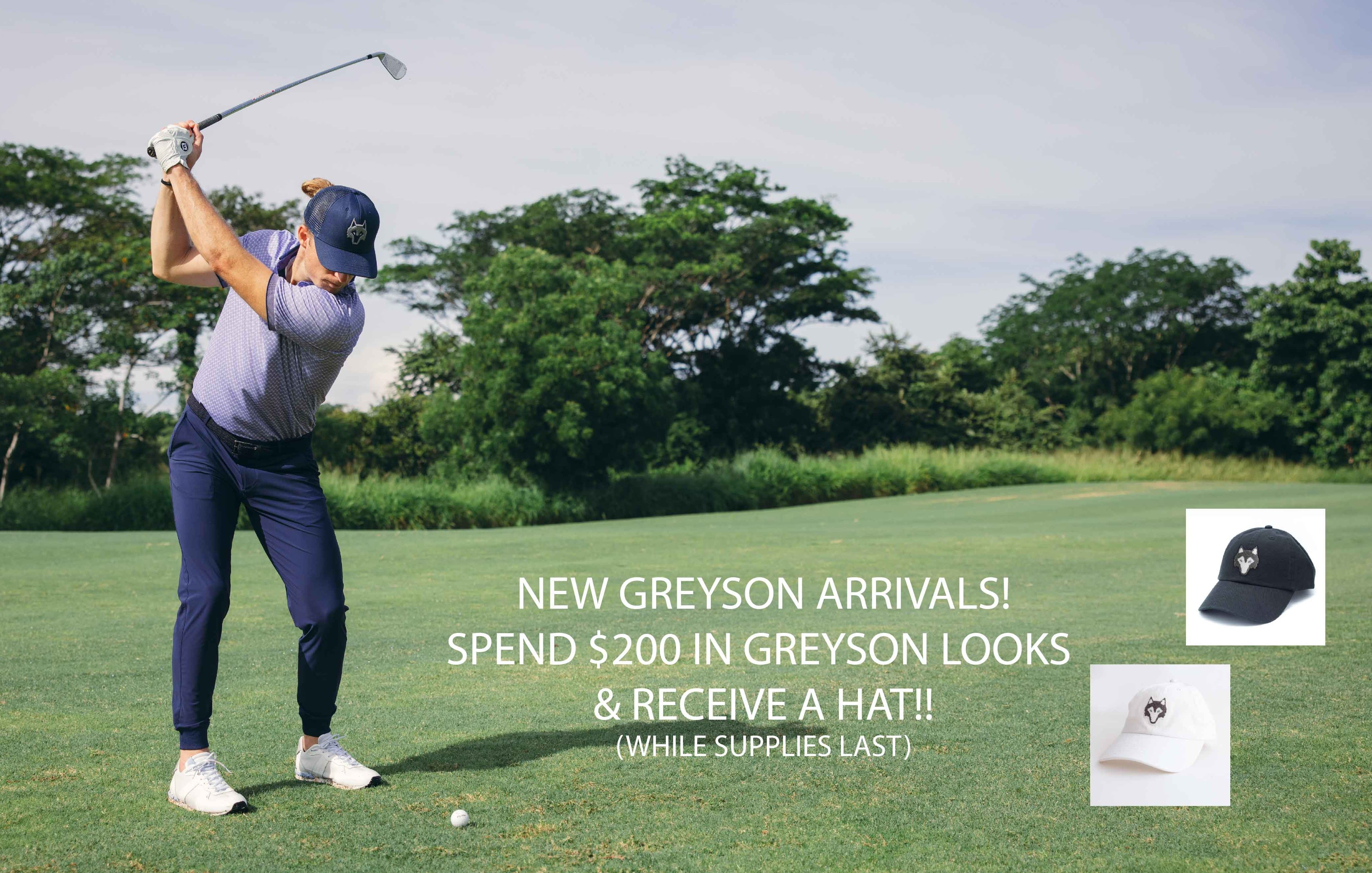 Greyson Men's Tailored & Casual Clothing, Golf Attire & Accessories
