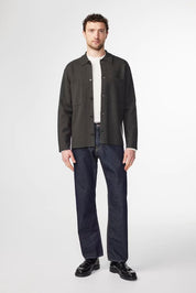 Jonas Boiled Wool Overshirt NN.07