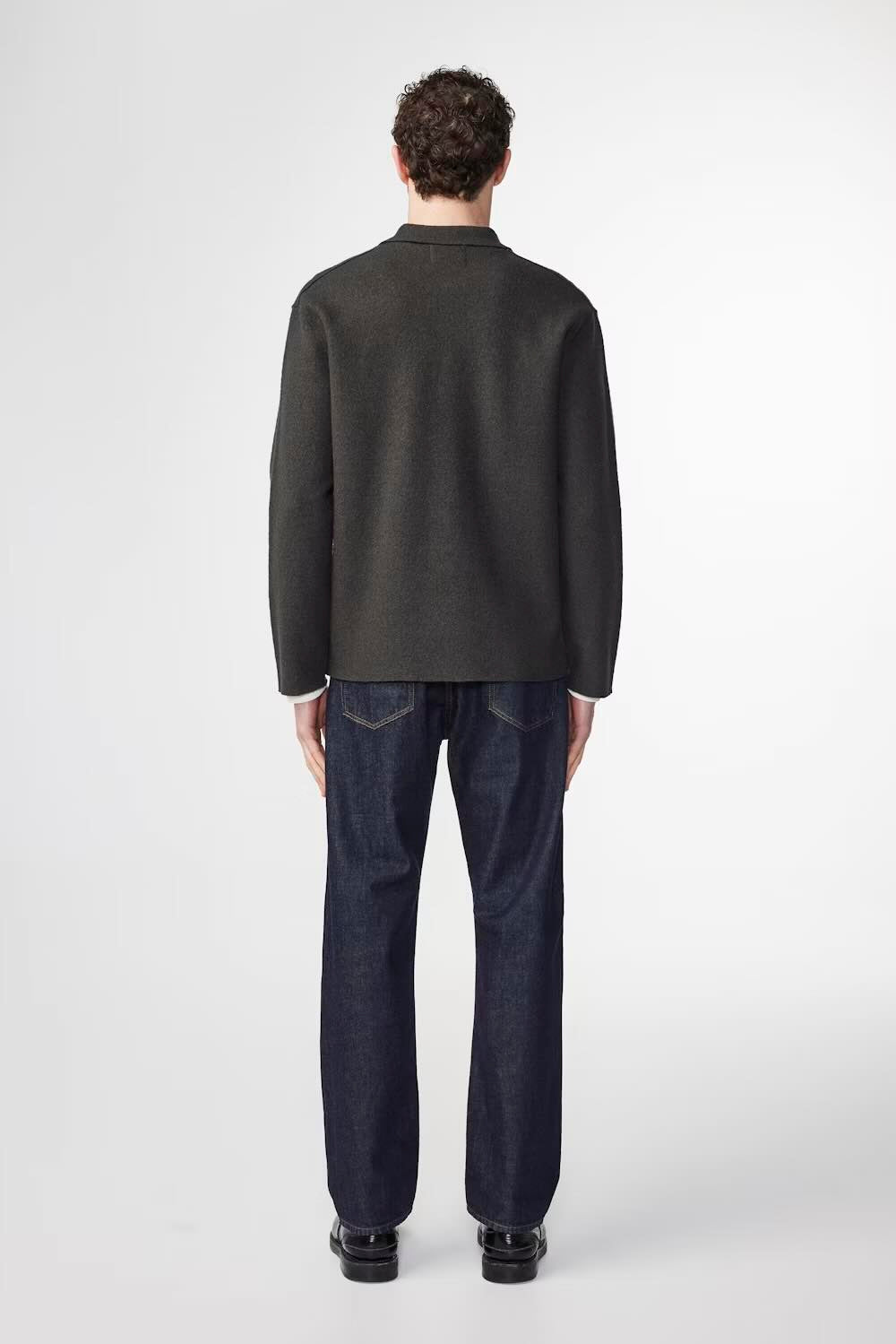 Jonas Boiled Wool Overshirt NN.07