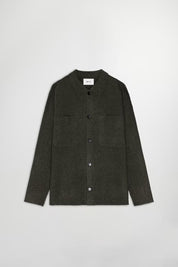 Jonas Boiled Wool Overshirt NN.07
