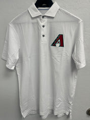 Arizona Diamondbacks Omaha Polo - Arctic | Greyson Clothiers