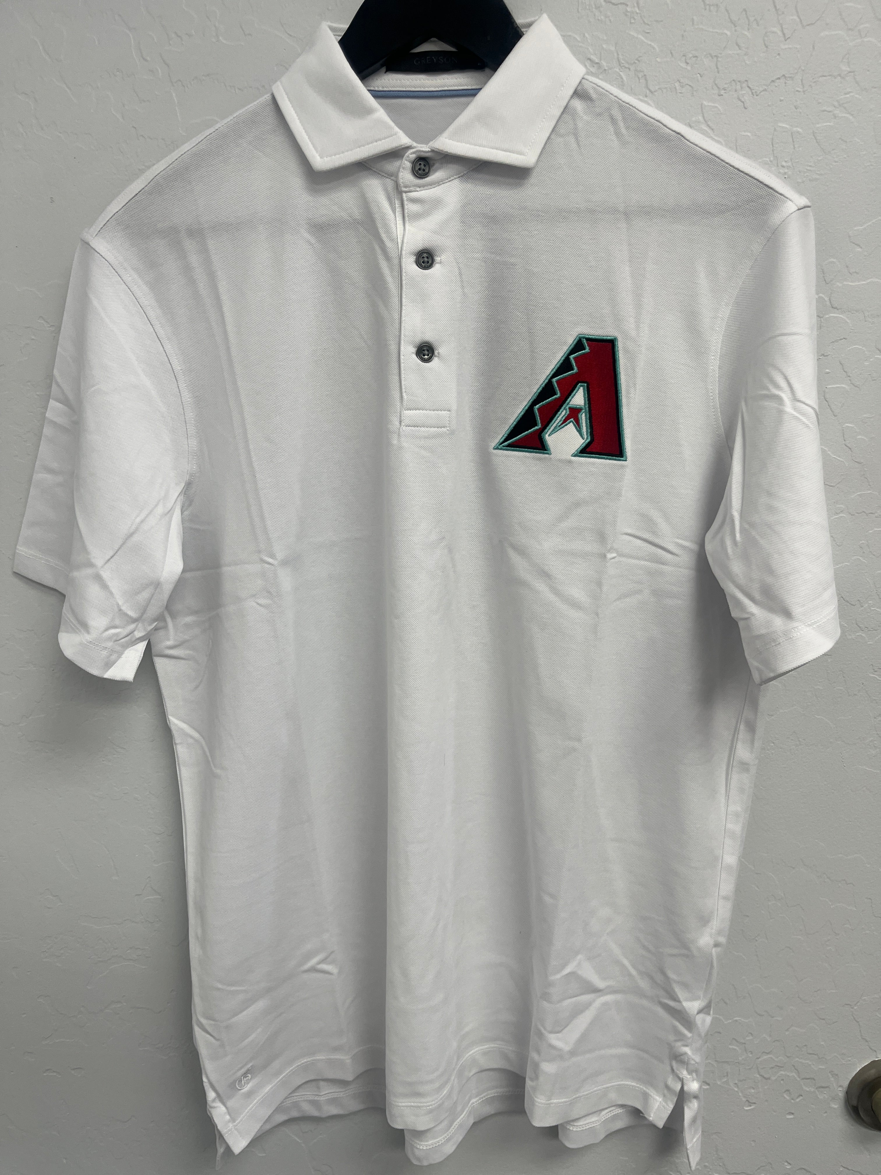 Arizona Diamondbacks Omaha Polo - Arctic | Greyson Clothiers