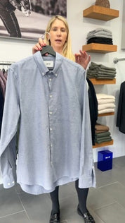 Casper Button Down Shirt in the color Blue Denim by NN.07