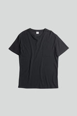 Clive Waffle Knit Tee - Black | NN.07