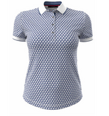 Diamonds All Day Scarlett Polo - Vintage Indigo | Greyson Clothiers