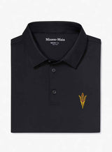 Arizona State Versa Polo - Black | Mizzen+Main