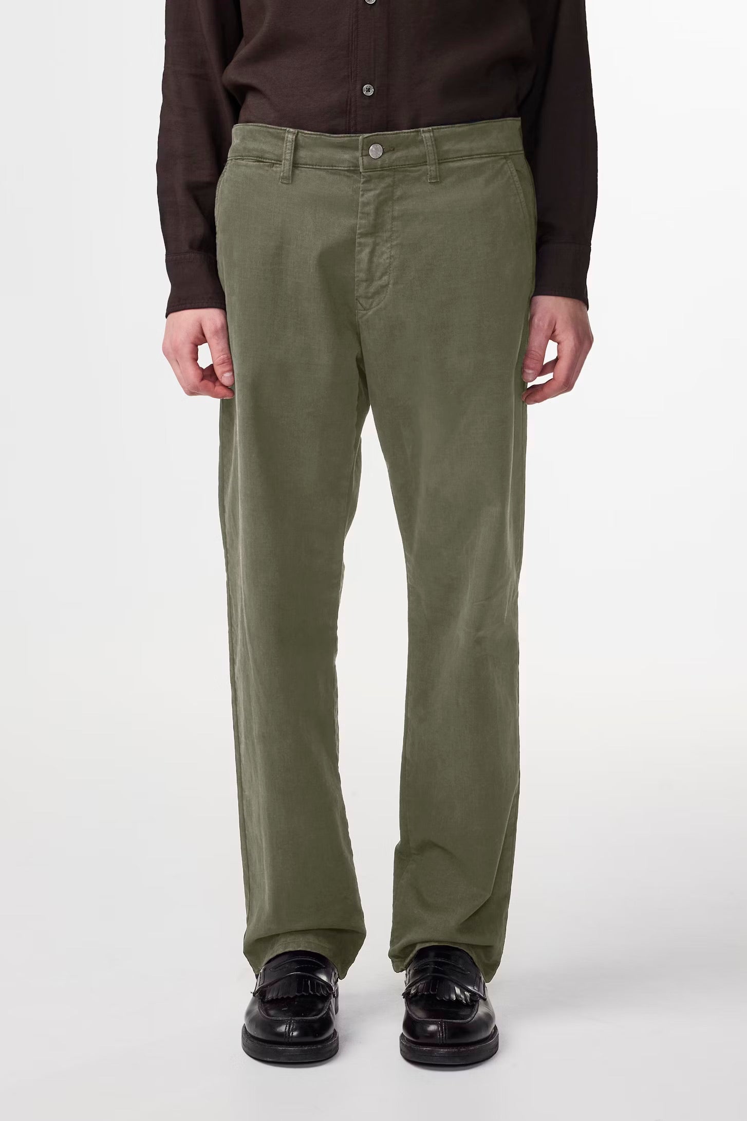 Aden Straight Leg Chino In Capers From NN.07