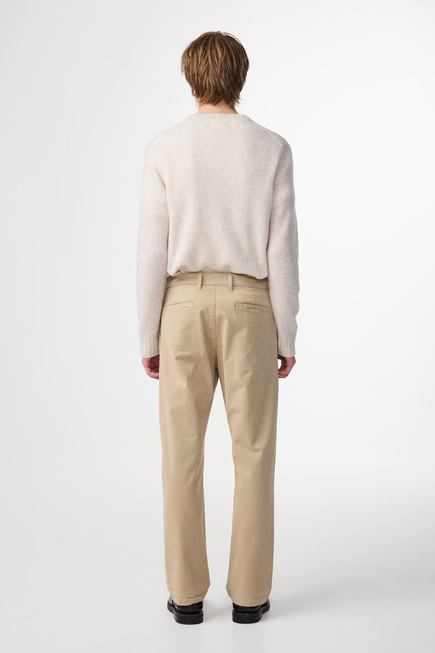 Aden Straight Leg Chino In Khaki Beige From NN.07