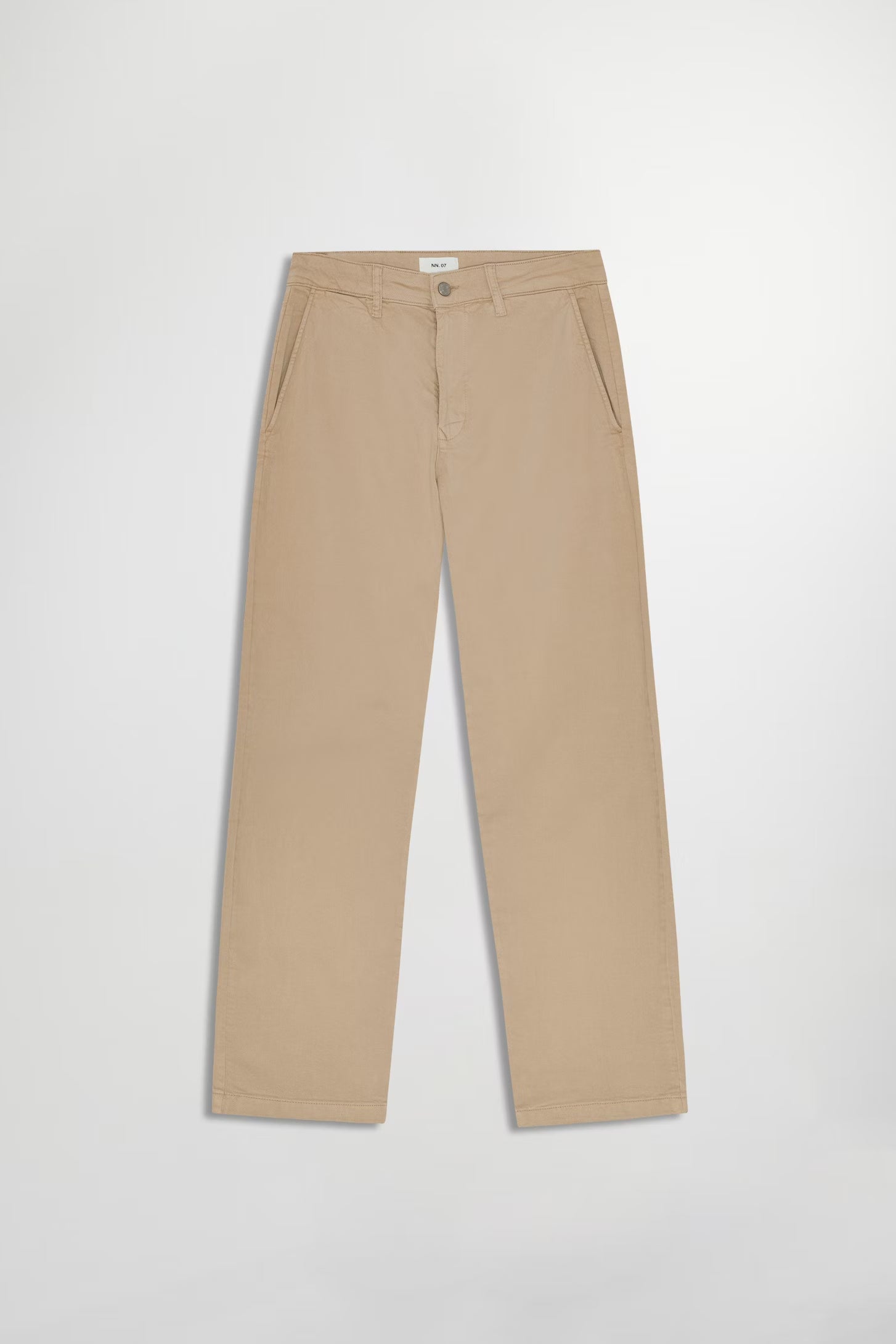 Aden Straight Leg Chino In Khaki Beige From NN.07