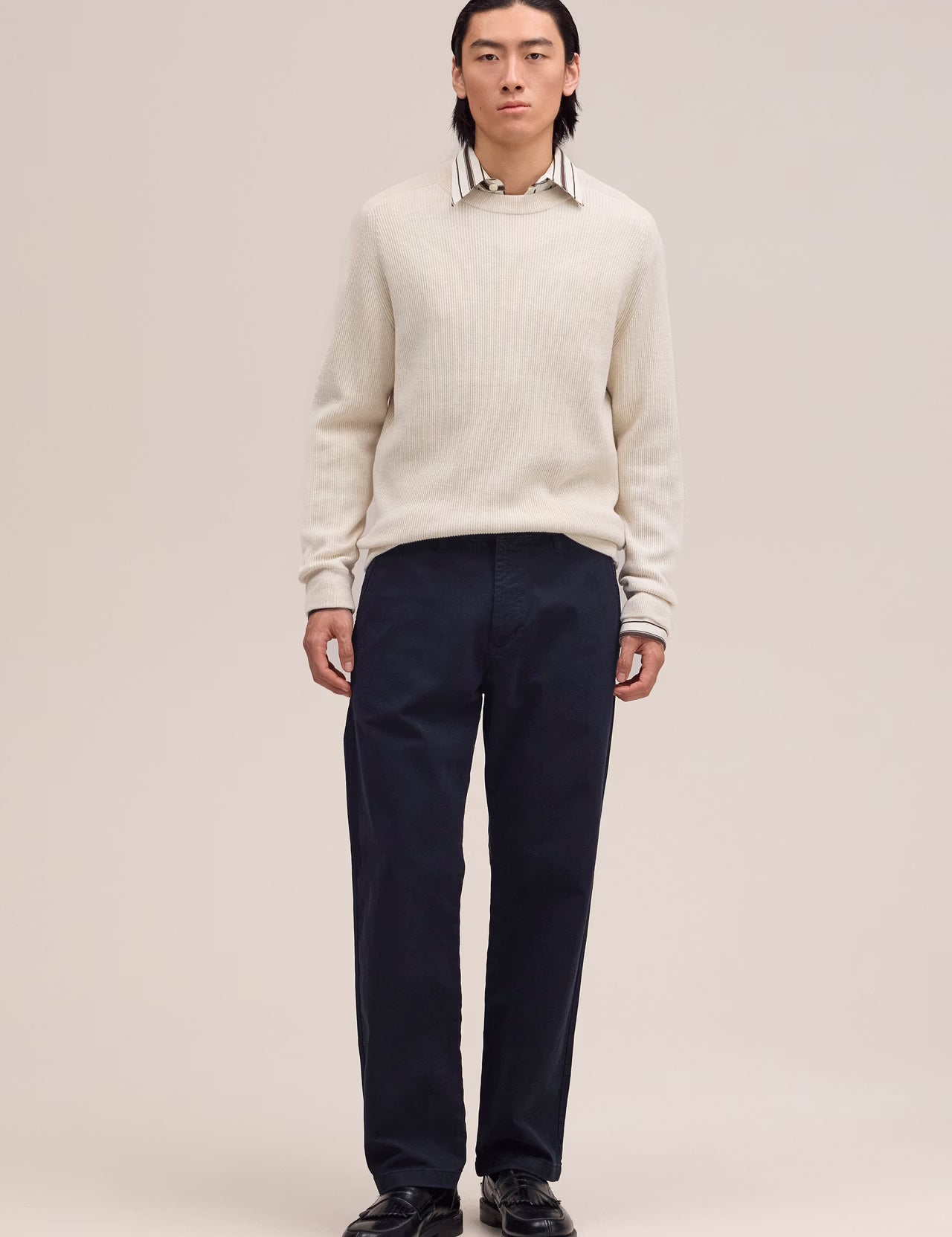 Aden Straight Leg Regular Fit Chino Navy Blue NN.07