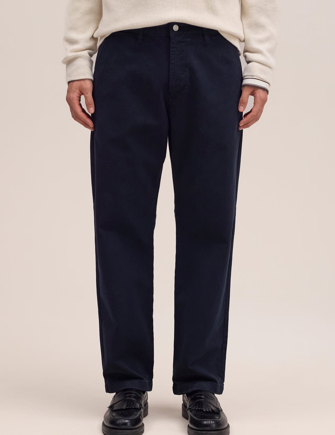 Aden Straight Leg Regular Fit Chino Navy Blue NN.07