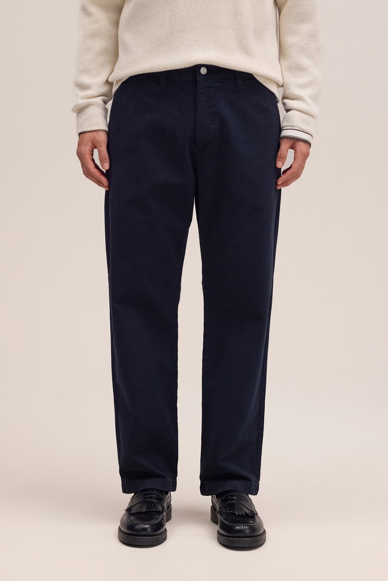 Aden Straight Leg Regular Fit Chino Navy Blue NN.07