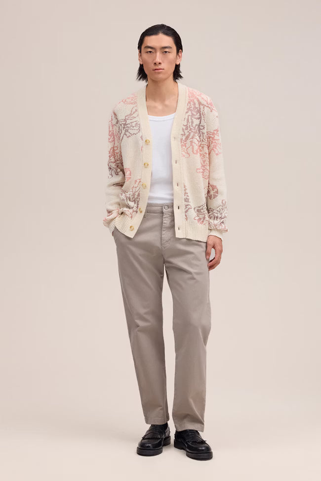 Aden Straight leg regular fit Chino - Grey | NN.07