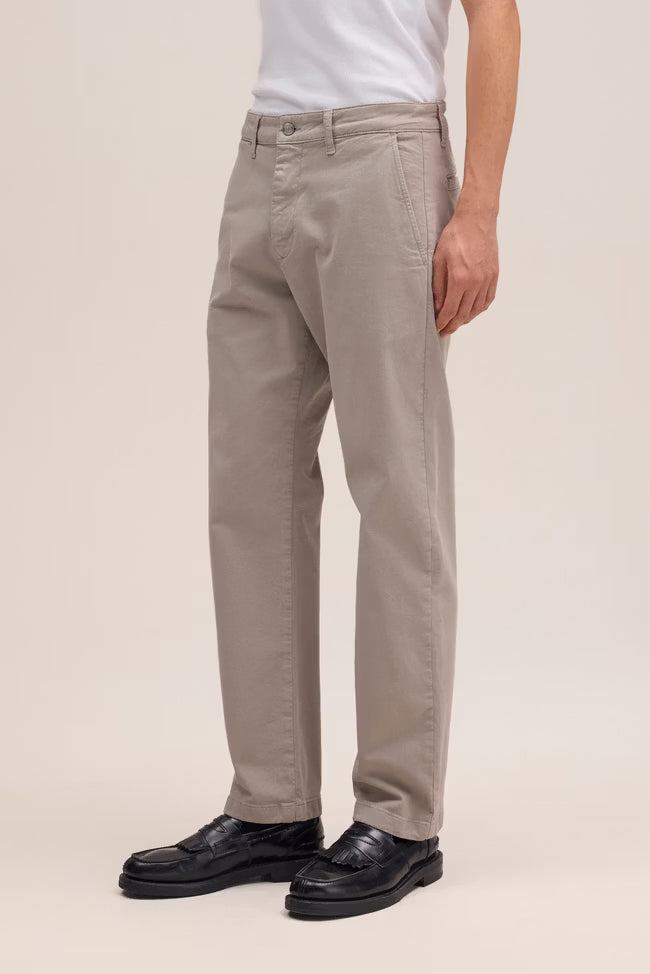 Aden Straight leg regular fit Chino - Grey | NN.07