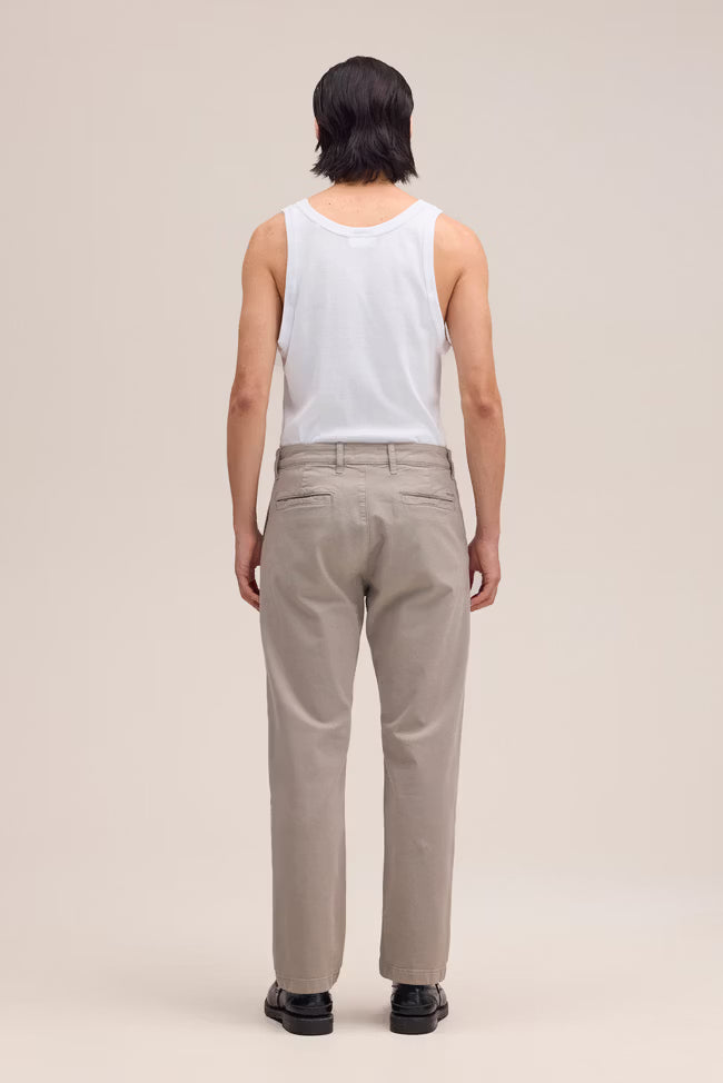 Aden Straight leg regular fit Chino - Grey | NN.07
