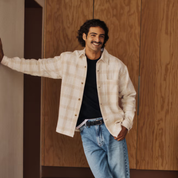 Adwin Workwear-Inspired Overshirt Ivory NN.07