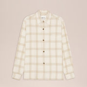 Adwin Workwear-Inspired Overshirt Ivory NN.07