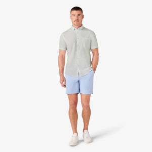 Aluminum Gradient Short Sleeve Shirt | Mizzen + Main