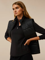 Aries Channel Quilted Vest - Shepherd | Greyson Clothiers