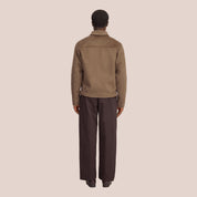 Arlo Brushed Wool Blend Jacket Desert Clay NN.07