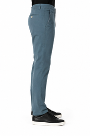 Char Blue Brushed Cotton Pant - Atwater Fit | Ballin