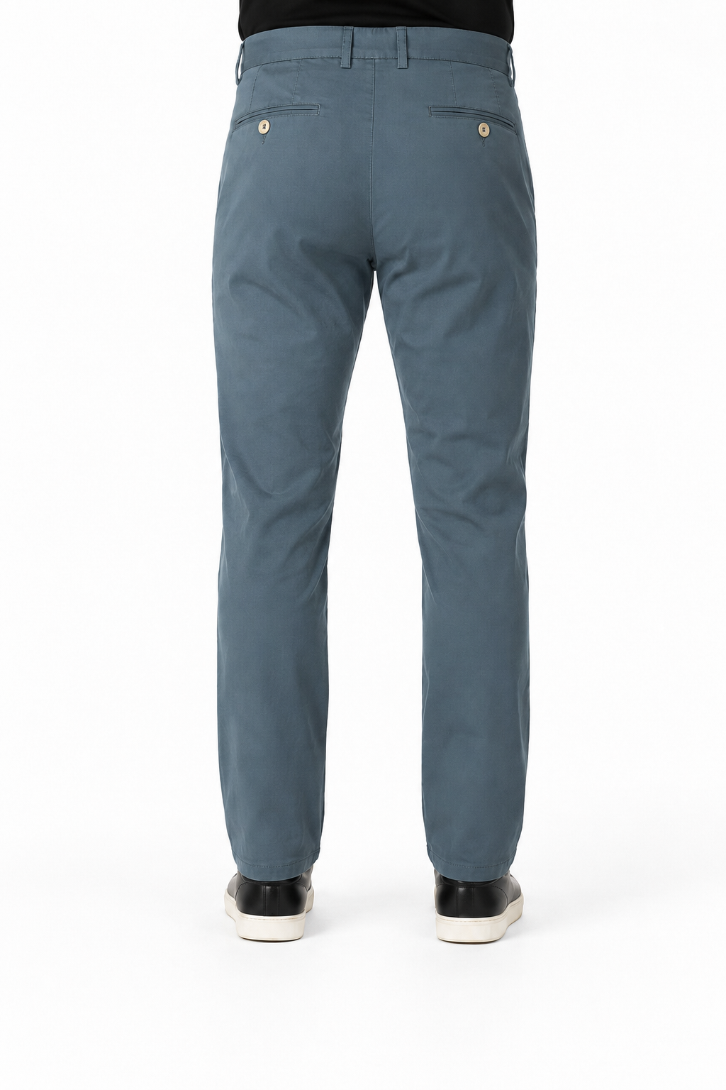 Char Blue Brushed Cotton Pant - Atwater Fit | Ballin