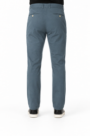 Char Blue Brushed Cotton Pant - Atwater Fit | Ballin