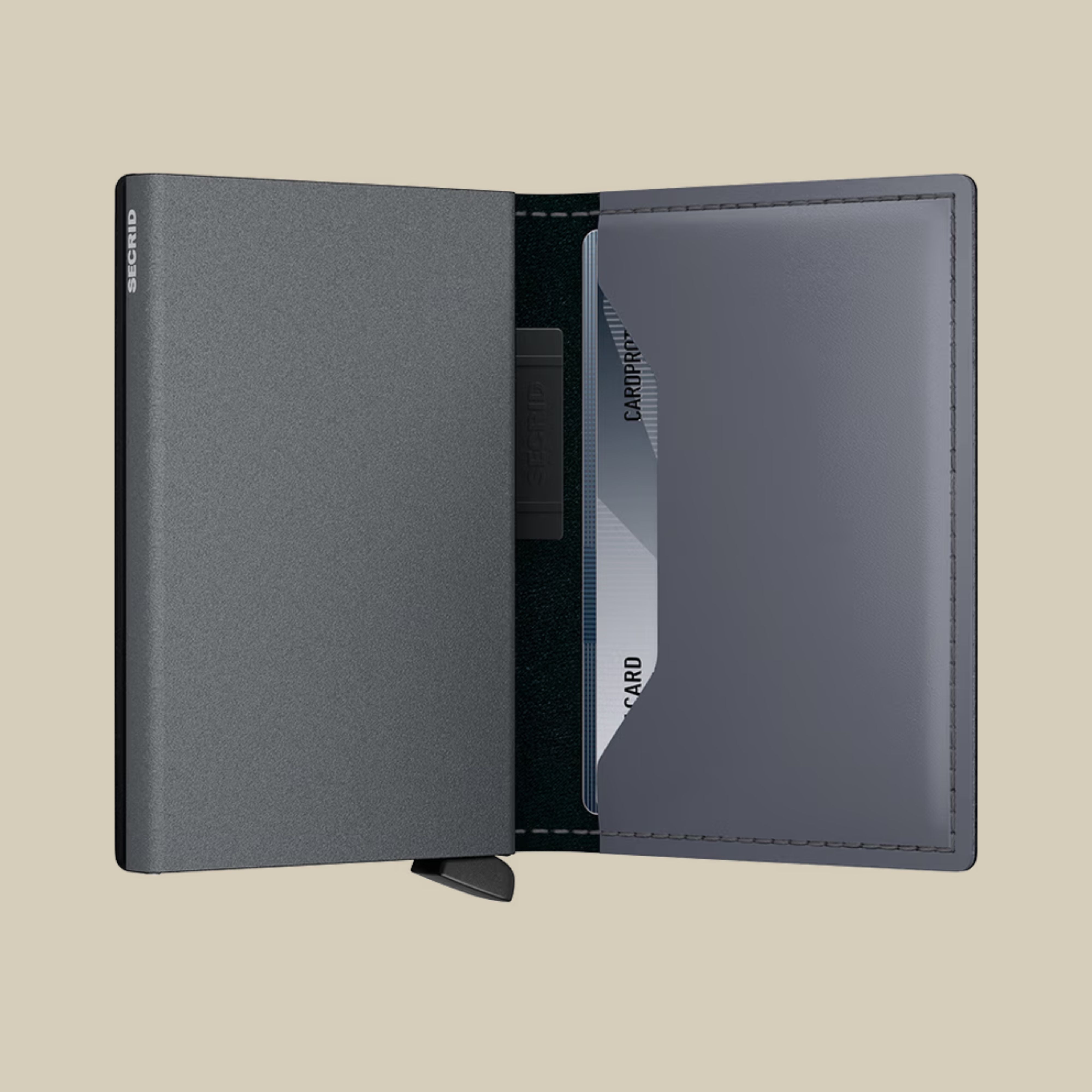 Bandwallet Matte powder Grey-Black Secrid