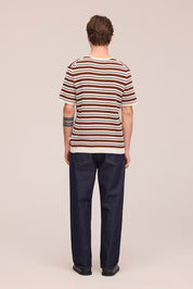 Bari Textured Stitch tee Ivory NN.07