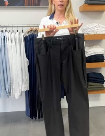 Beckladdium Pant in Black by TravisMathew