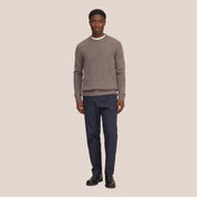 Bill Melange Tapered Leg Pant Marine Navy NN.07