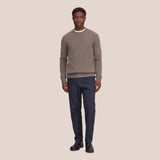 Bill Melange Tapered Leg Pant - Marine Navy | NN.07