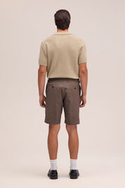 Billie Seersucker Short Marble Husk NN.07 