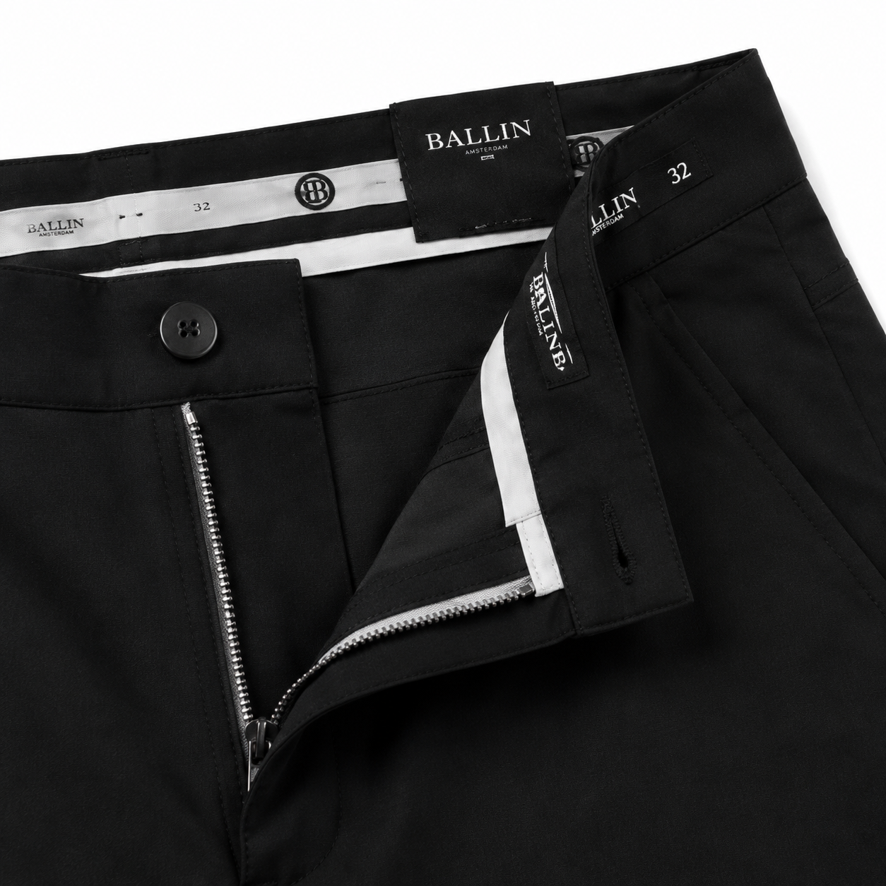 Black Techno Ultimate Short 9" Drummond Fit Ballin 