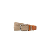 Braided Belt - Medium Brown | Mizzen+Main