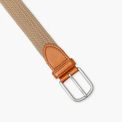 Braided Belt Medium Brown Mizzen+Main
