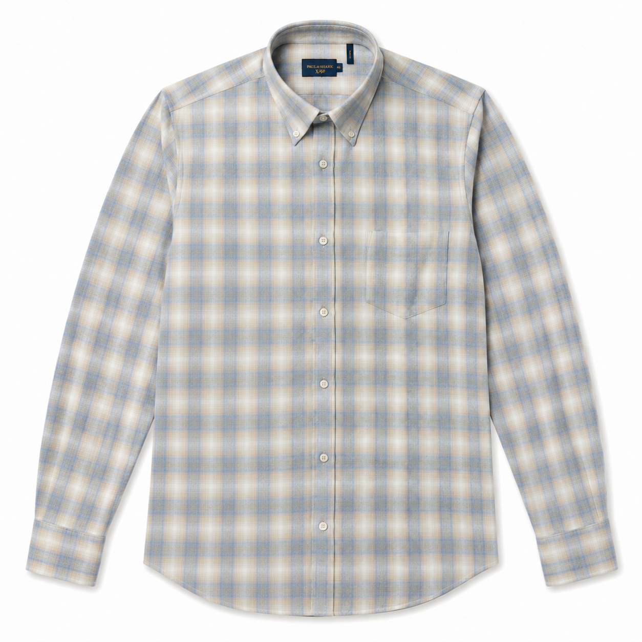 Xsoft Cotton Lyocell Shirt Buffalo Check Paul & Shark