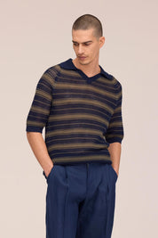 Cale V Neck Polo NN.07